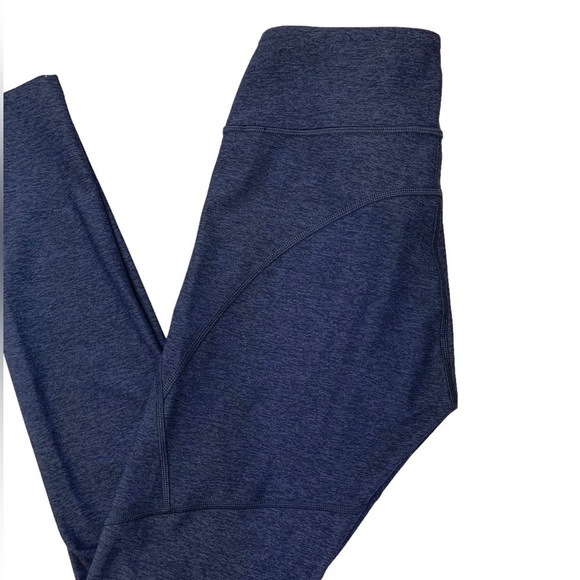 Outdoor Voices Navy Blue Heathered 7/8 Leggings Size Small - Picture 7 of 10